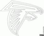 Logo des Falcons d'Atlanta, équipe de football américain de la division NFC Sud, Atlanta, Géorgie
