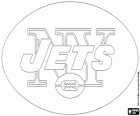 Logo de Jets de New York, équipe de football américain, Division de l'Est, l'AFC, East Rutherford, New Jersey