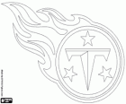Logo de Tennessee Titans, équipe de football américain, AFC Division de Sud, Nashville, Tennessee