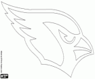 Logo de Arizona Cardinals, franchise de football américain de NFC Division Ouest. Glendale, Arizona