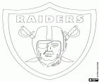 Logo Oakland Raiders, club de football américain de la division Ouest AFC, Oakland, Californie
