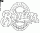 Logo de Milwaukee Brewers, équipe de baseball dans la division centrale de la Ligue nationale, Milwaukee, Wisconsin
