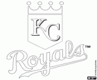Logo pour Kansas City Royals, équipe de baseball dans la Division centrale de la Ligue américaine, Kansas City, Missouri