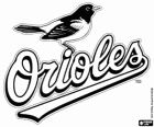 Logo Baltimore Orioles, équipe de baseball dans la Ligue américaine division Est, Baltimore, Maryland
