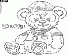 Duffy l'Ours, un ours en peluche dans le costume de marin