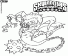 Skylander Ghost Roaster, une créature qui mange les fantômes méchants. Skylanders Morts vivants