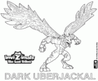 Dark Uberjackal. Invizimals The Lost Tribes. Seigneur égyptienne de le feu et la destruction