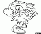 Amy Rose, le femelle hérisson qui prétend être la petite amie de Sonic