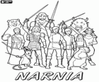 L'armée de Narnia prêt pour le combat