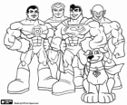Super amis de DC Comics. Super Friends