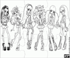 Puzzle de les filles de Monster High