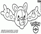 Symbios, Pokémon psychique, dernière évolution de Nucléos et Méios. Rankurusu