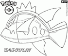 Bargantua, Bassrao en japonais, un poisson coloré Pokémon