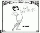 Mavis, la fille adolescente de Dracula