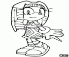 Tikal, la fille du Chef Pachacamac de la tribu de Knuckles