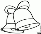 Deux cloches de Noël pour décorer