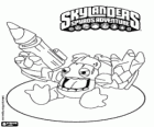 Skylander Zook, un Bambazooker avec l'attaque de bazooka. Skylanders Vie