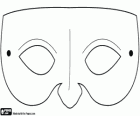Masque pour les yeux de Carnaval pour décorer