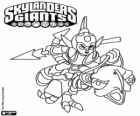 Skylander Fright Rider, un elfe qui chevauche un squelette d'autruche. Skylanders Morts vivants