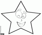 L'étoile avec une drôle de tête