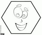 Hexagone souriant