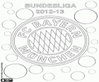 Bayern Munich, champion de la Bundesliga 2012-2013, ligue allemande de football