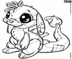 Zafara, un sympathique animal de compagnie de Neopets