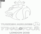 Logo Final Four Londres 2013 Euroligue Basketball