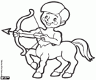 Centaur avec arc et flèche