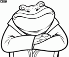 Bufo, une grenouille qui est un homme d'affaires dans le monde secret