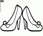 Chaussures à talons. Talons hauts