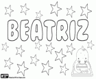 Beatriz, nom d'origine latine, sa signification est bénie. Beatriz, nom espagnol et portugais