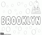 Brooklyn, nom formé par la combinaison du nom de Brooke et le suffixe - lyn