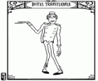 Le garçon de l'hôtel Transylvanie