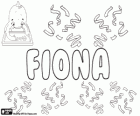 Fiona, nom d'origine gaélique, sa signification est blanc