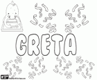 Greta, nom d'origine grecque, dérivé de Margaret qui signifie perle