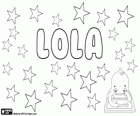 Lola, les formes abrégées des noms de Dolores et Aloisia