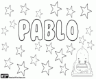 Pablo, nom d'origine latine. Sa signification est humble