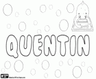Quentin, nom d'origine latine, dérivé du mot Quintinus, signifiant la cinquième
