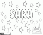 Sara, nom d'origine hébraïque, un personnage biblique. Sa signification est princesse