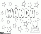 Wanda, nom d'origine slave. Son sens est de la tribu des Vandales