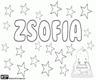 Zsófia, nom hongrois équivaut à Sophie