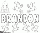 Brandon, nom d'origine anglaise. Il était à l'origine un nom patronymique qui signifie une colline couverte de genêt