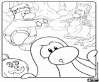 Fête de l'Halloween dans le Club Penguin