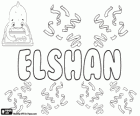 Elshan, nom d'origine persane. Nom utilisé dans des pays comme l'Iran et l'Azerbaïdjan