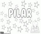 Pilar, nom d'origine castillane. Sa signification est la colonne, vient de la Vierge du Pilier de Saragosse