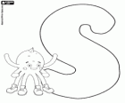 La lettre S avec Pypus