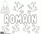 Romain, nom d'origine latine. Dérivé du mot Romanus, sa signification est de Rome