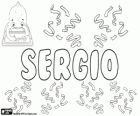 Sergio, nom d'origine latine. Dérivé du nom romain, Sergius. Sergio, nom en espagnol, italien et portugais
