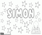 Simon, nom d'origine hébraïque, Shimon. C'est aussi un nom grec